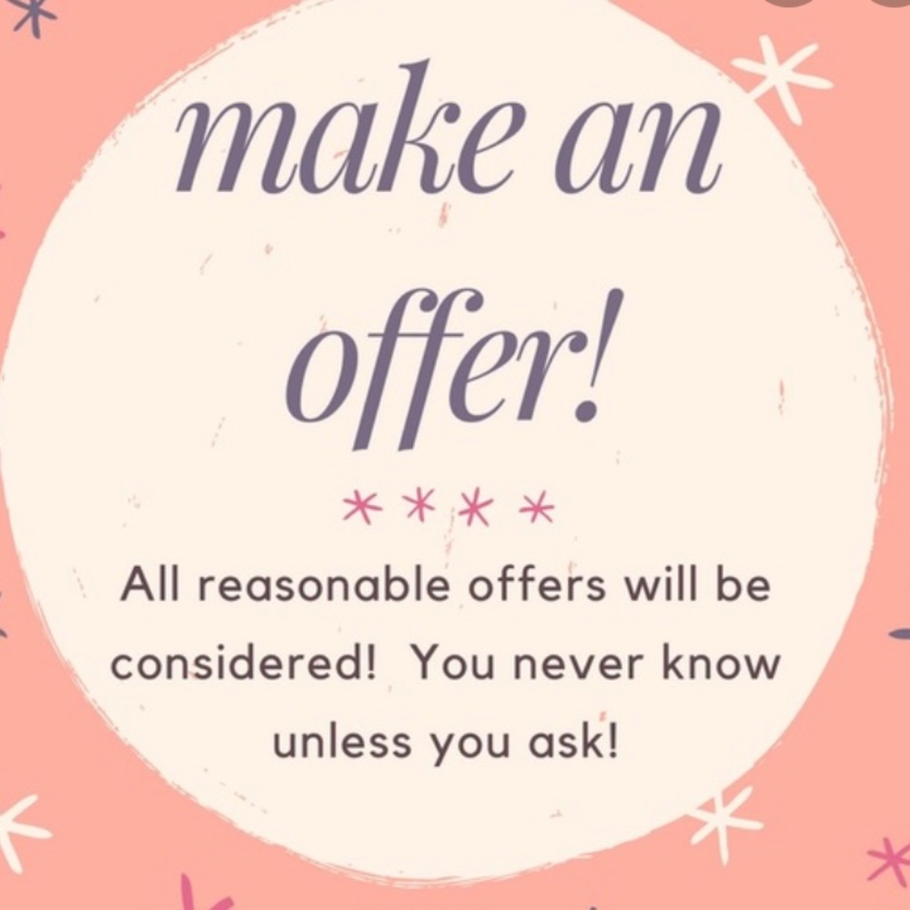 make an offer!